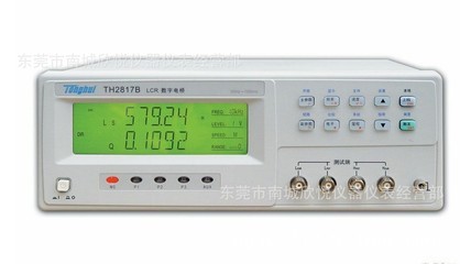 【同惠數(shù)字LCR電橋TH2817B 數(shù)字電橋 頻率100KHZ】價格,廠家,圖片,電橋,東莞市南城欣悅儀器儀表經(jīng)營部-